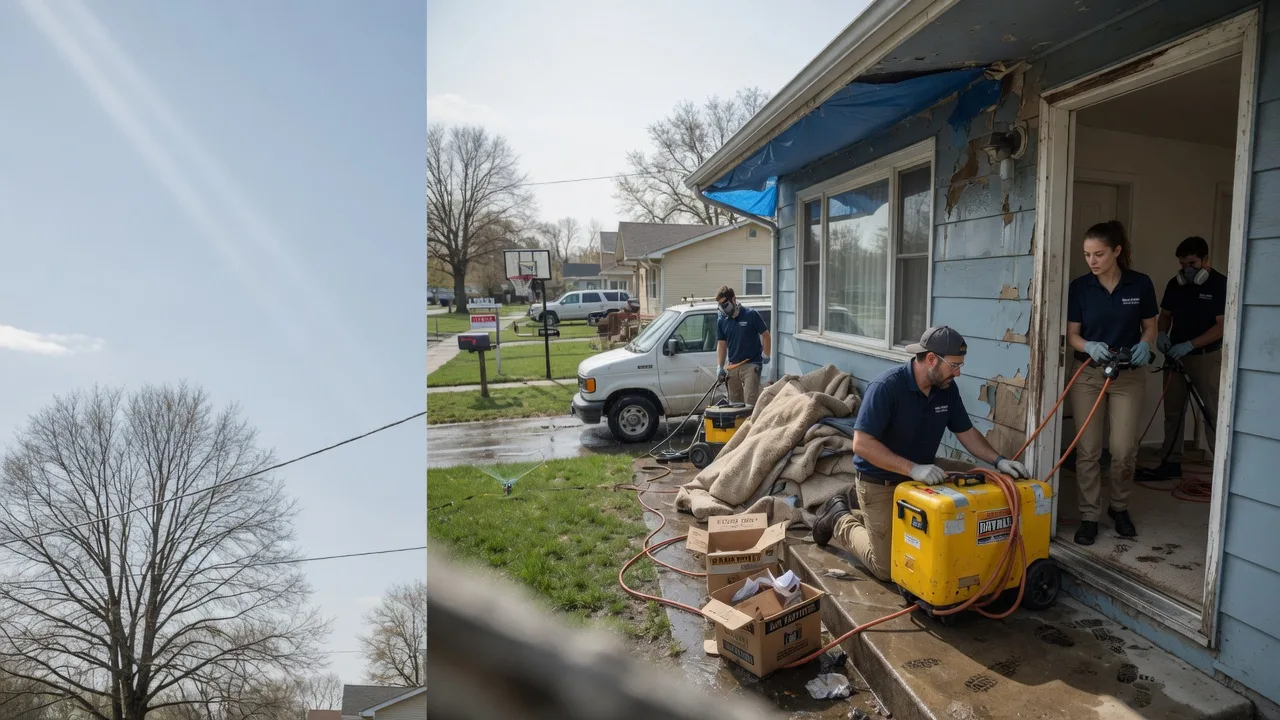 Basement Flood Cleanup in Oil City, PA near me